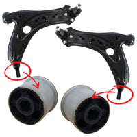 VW Polo 2001-2009 Front Wishbone Control Arm Bushes Pair