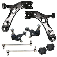 Toyota Prius 2009-2015 Front Wishbone Control Arms Ball Joints Anti Roll Bar Drop Links & D Bushes