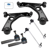 Vauxhall Adam Corsa 2006-2019 Front Wishbone Control Arms Drop Links & Outer Track Rod Ends