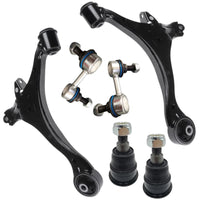 Honda Civic 2001-2005 Front Wishbone Control Arms Ball Joints & Anti Roll Bar Drop Links