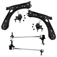 Seat Ibiza 2008-2017 Front Wishbone Control Arms & Anti Roll Bar Drop Links