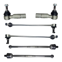 VW Golf MK7 2012-2020 Front Inner & Outer Tie Track Rod Ends & Anti Roll Bar Drop Links