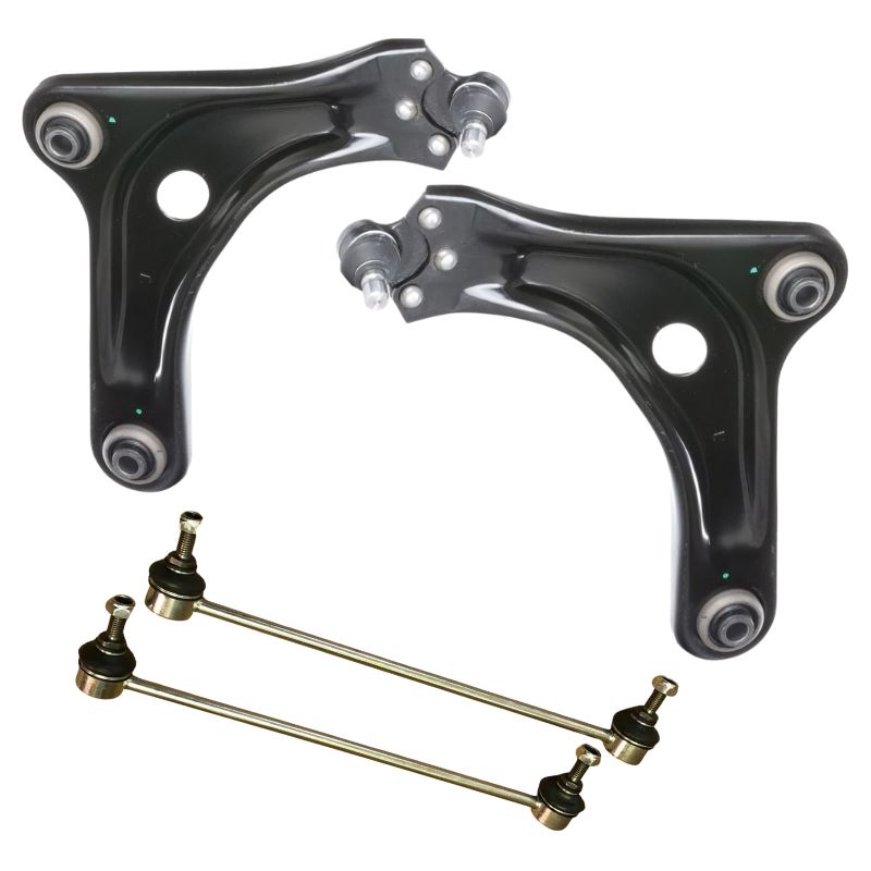 Citroen C3 2009-2016 Front Wishbone Control Arms & Anti Roll Bar Drop Links