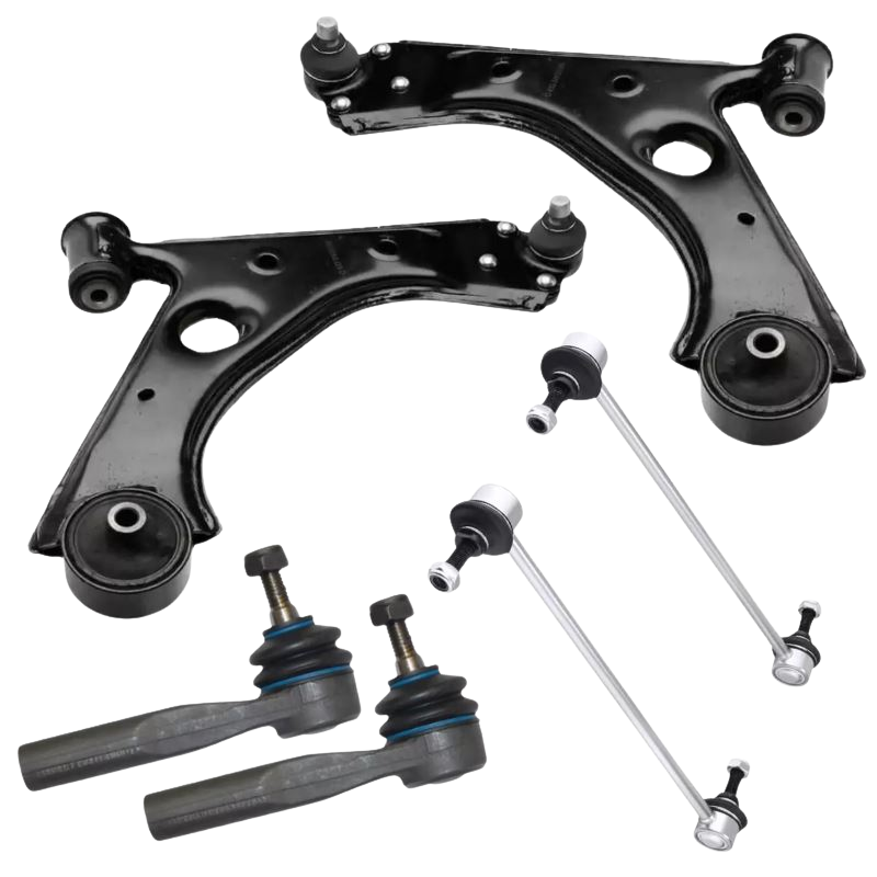Vauxhall Adam Corsa 2006-2019 Front Wishbone Control Arms Drop Links & Outer Track Rod Ends