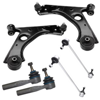 Vauxhall Adam Corsa 2006-2019 Front Wishbone Control Arms Drop Links & Outer Track Rod Ends
