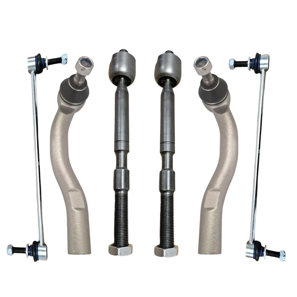 Toyota Auris 2006-2019 Front Inner & Outer Tie Track Rod Ends & Anti Roll Bar Drop Links