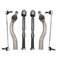 Toyota Auris 2006-2019 Front Inner & Outer Tie Track Rod Ends & Anti Roll Bar Drop Links