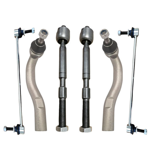 Toyota Auris 2006-2019 Front Inner & Outer Tie Track Rod Ends & Anti Roll Bar Drop Links