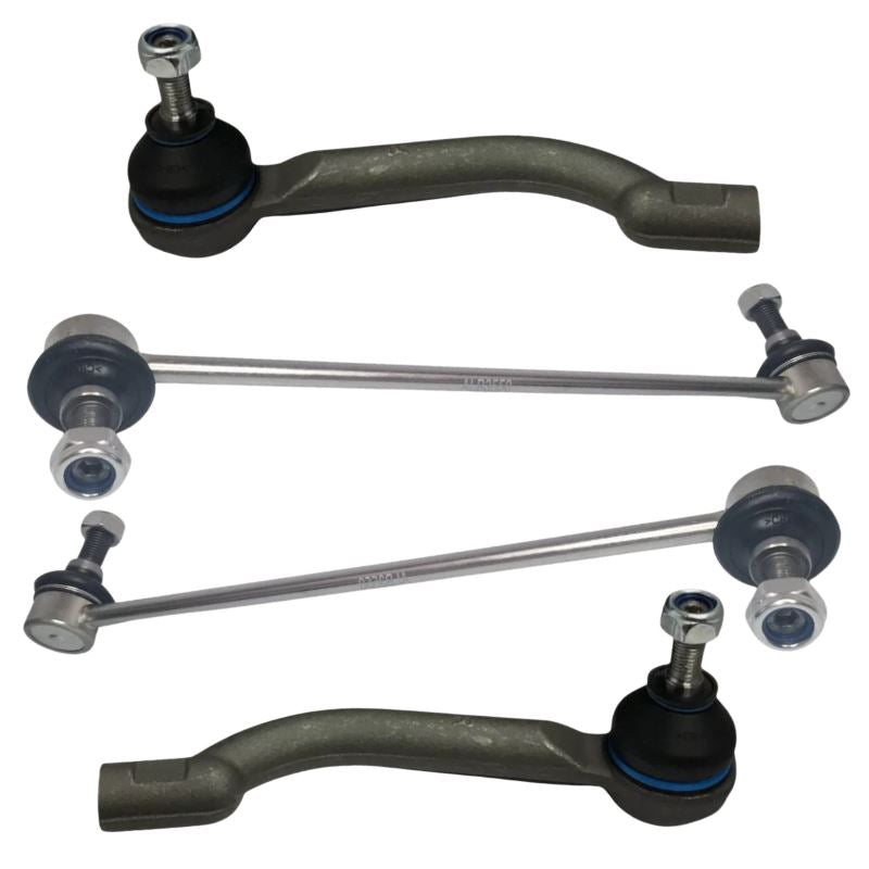 Nissan Qashqai 2007-2014 Front Anti Roll Bar Drop Links & Outer Track Rod Ends Pair