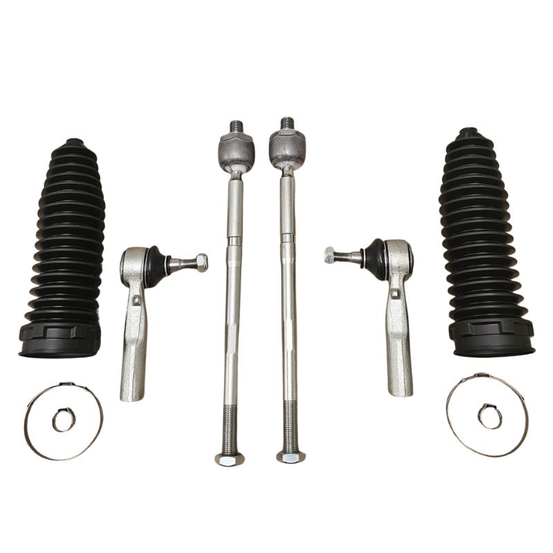Vauxhall Corsa 2006-2019 Front Outer Tie Track Rod Ends & Steering Rack Boots
