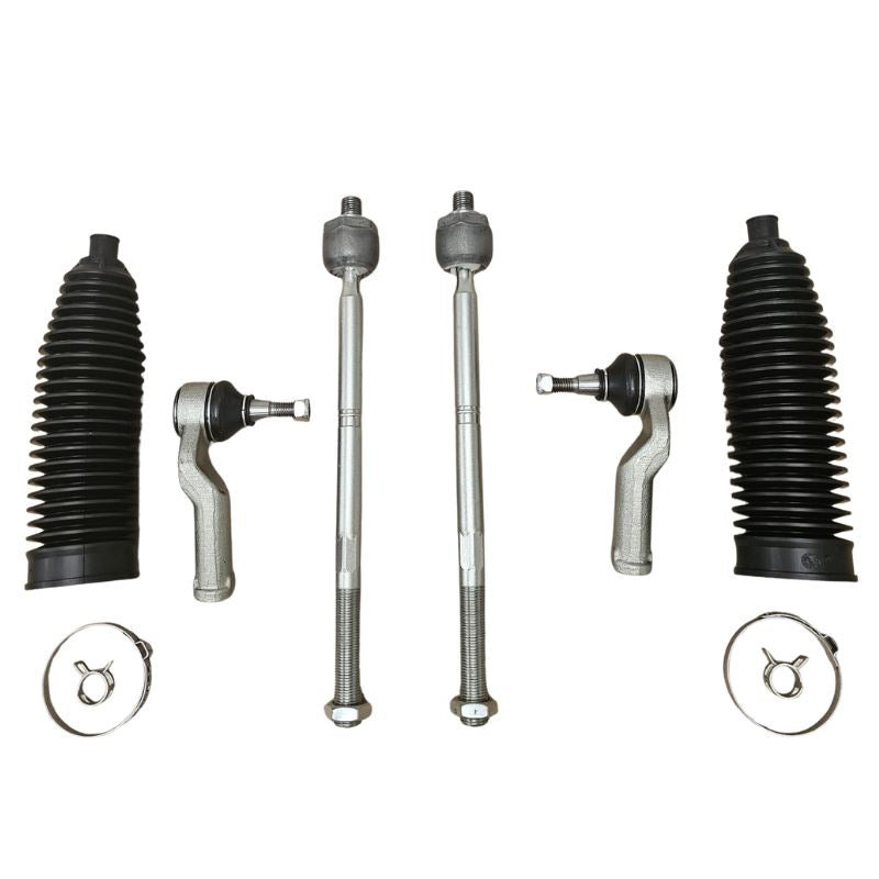 Volvo C30, C70, S40, V50 2004-2013 Front Inner & Outer Tie Track Rod Ends & Steering Rack Boots