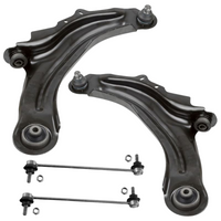 Renault Captur 2013-2020 Front Wishbone Control Arms & Anti Roll Bar Drop Links