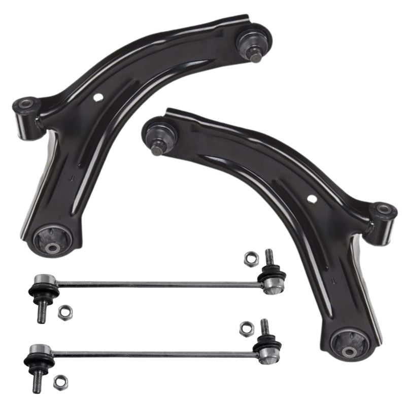 Nissan Micra 2005-2011 Front Wishbone Control Arms & Anti Roll Bar Drop Links