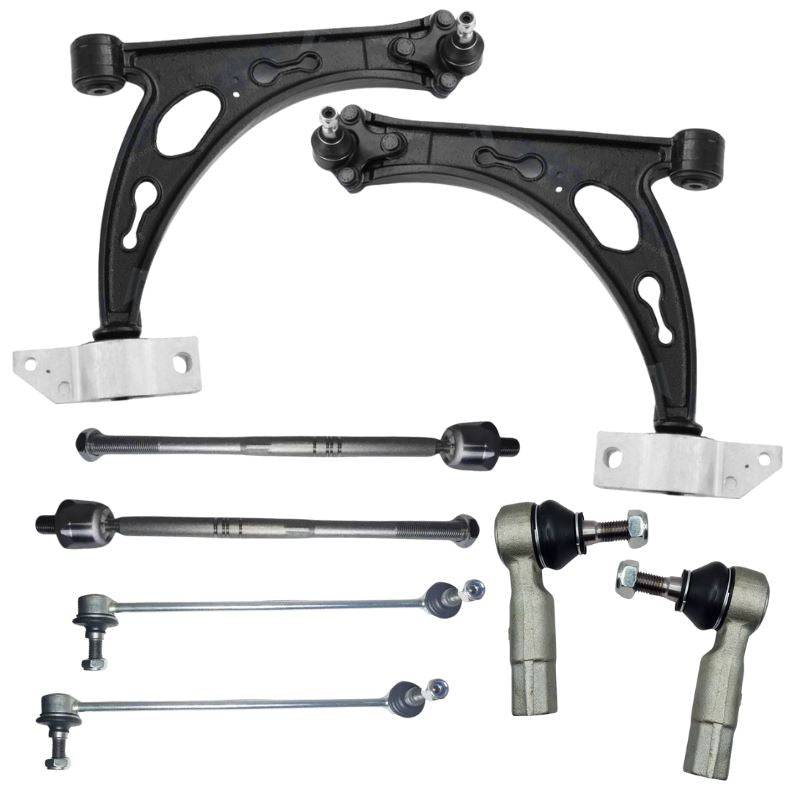 Seat Altea 2004-2013 Front Wishbone Control Arms Inner Outer Tie Track Rods & Drop Links