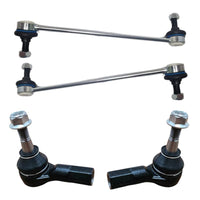 Vauxhall Mokka 2012-2018 Front Anti Roll Bar Drop Links & Outer Track Rod Ends Pair