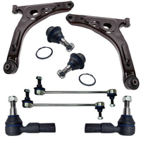 Ford Transit 2000-2014 Front Wishbone Control Arms Ball Joints Drop Links & Outer Track Rod Ends