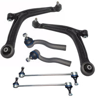 Fiat 500 2008-2017 Front Wishbone Control Arms Drop Links & Outer Track Rod Ends
