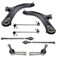 Renault Clio 2005-2015 Front Wishbone Control Arms Inner Outer Tie Track Rods & Drop Links
