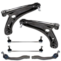 Honda Jazz 2002-2008 Front Wishbone Control Arms Drop Links & Outer Track Rod Ends