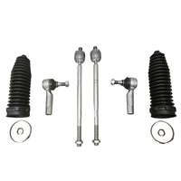 Ford Fiesta 2008-2017 Front Inner & Outer Tie Track Rod Ends & Steering Rack Boots