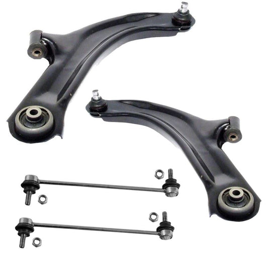 Renault Modus 2004-2012 Front Wishbone Control Arms & Anti Roll Bar Drop Links