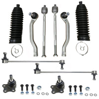 Renault Trafic, Vauxhall Vivaro, Nissan Primastar 2006-2019 Inner & Outer Tie Track Rod Ends, Drop Links & Steering Rack Boots