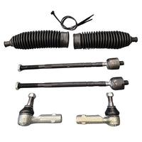 VW Polo 2009-2018 Front Inner & Outer Tie Track Rod Ends & Steering Rack Boots