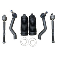 Renault Kadjar 2015-2022 Front Outer Tie Track Rod Ends & Steering Rack Boots