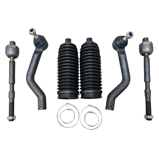 Renault Kadjar 2015-2022 Front Outer Tie Track Rod Ends & Steering Rack Boots