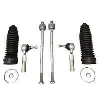 Vauxhall Adam 2012-2019 Front Outer Tie Track Rod Ends & Steering Rack Boots