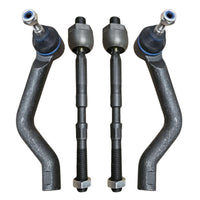 Renault Kadjar 2015-2022 Front Outer Tie Track Rod Ends & Steering Rack Boots
