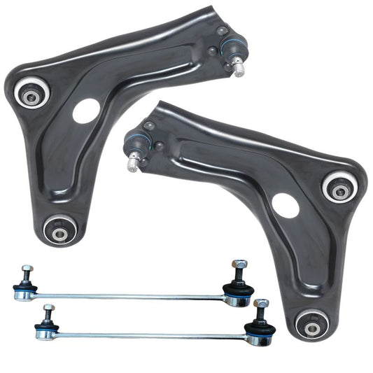 Citroen C3 2009-2017 Front Wishbone Control Arms & Anti Roll Bar Drop Links