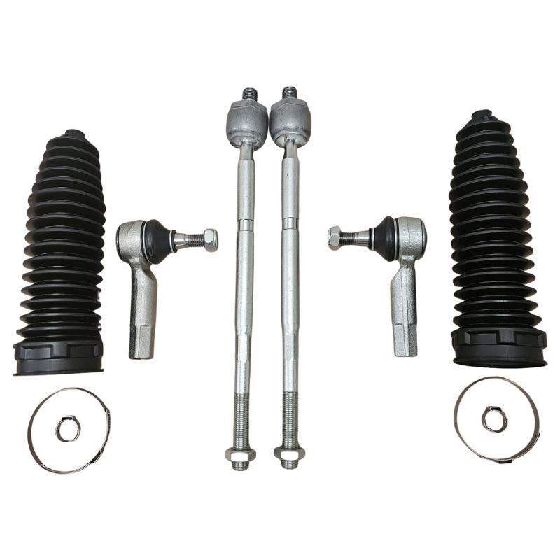 Ford Fiesta 2008-2017 Front Inner & Outer Tie Track Rod Ends & Steering Rack Boots
