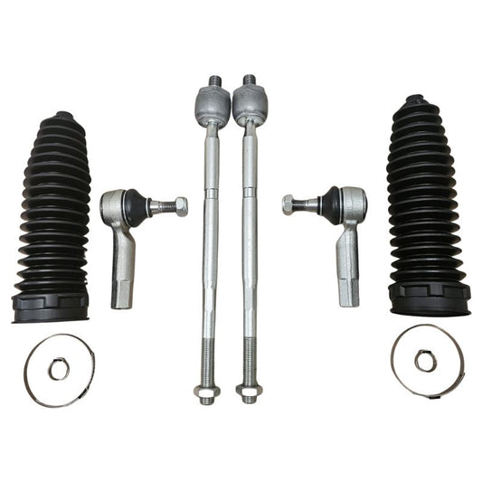 Ford Fiesta 2008-2017 Front Inner & Outer Tie Track Rod Ends & Steering Rack Boots