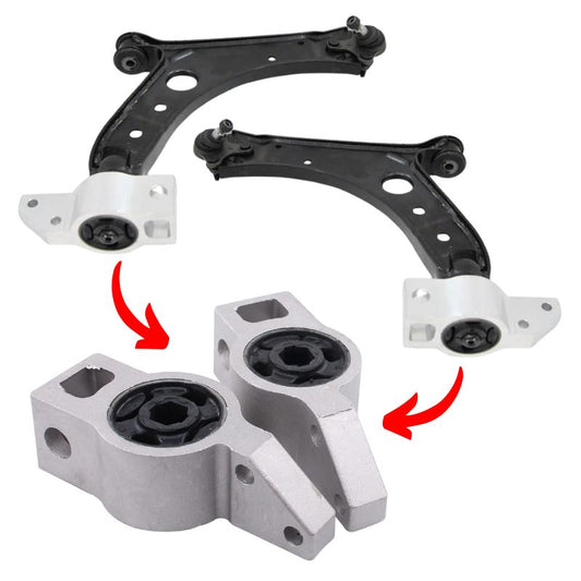 Seat Leon Altea Octavia 2004-2013 Front Wishbone Control Arm Bushes Pair
