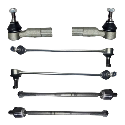Skoda Octavia Superb Yeti 2004-2013 Front Inner Outer Tie Track Rod Ends & Anti Roll Bar Drop Links