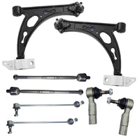 Audi A3 2003-2013 Front Wishbone Control Arms Inner Outer Tie Track Rods & Drop Links