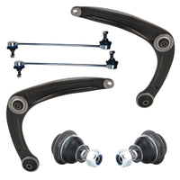Citroen DS4 2011-2015 Front Wishbone Control Arms Ball Joints & Anti Roll Bar Drop Links