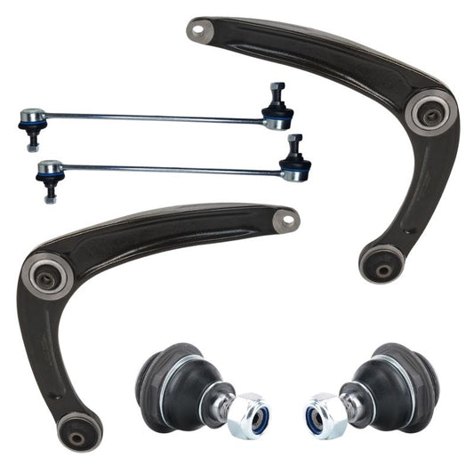 Citroen DS4 2011-2015 Front Wishbone Control Arms Ball Joints & Anti Roll Bar Drop Links